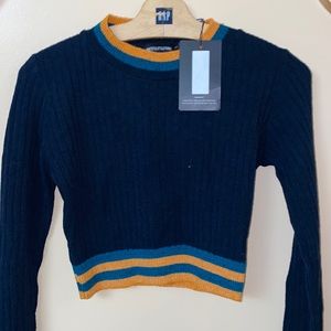 PLT Knitted Crop Top